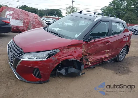 2024 Nissan Kicks Sv Xtronic Cvt z USA, uszkodzony, nr VIN 3N1CP5CV2RL546881